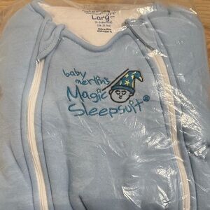 Merlin’s Magic Sleepsuit - Large - Cotton - New